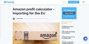 amazon sales calculator